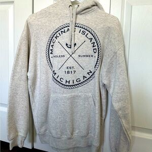 Pacific & Co. The Perfect Hoodie UNISEX size Small Customized on Mackinac Island